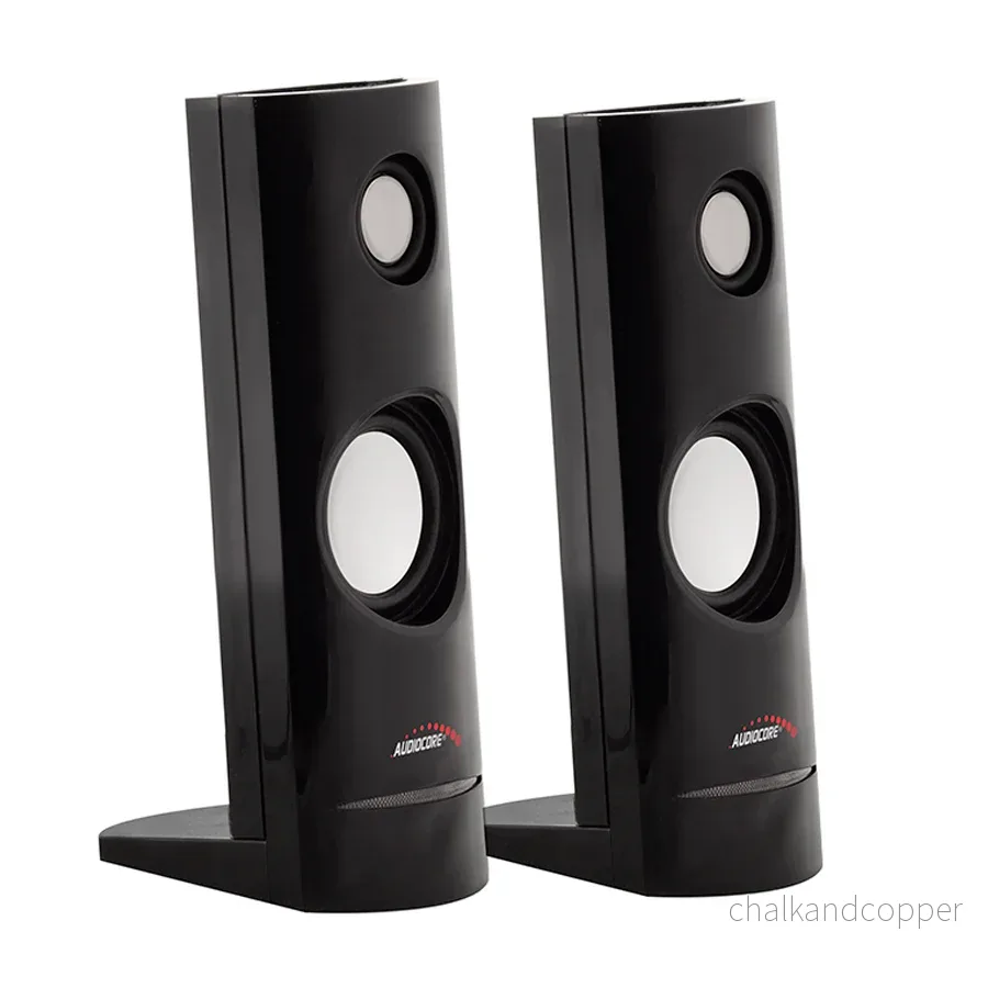 Datorhögtalare 8W USB strömförsörjning Svart Audiocore AC860 - Bild 3