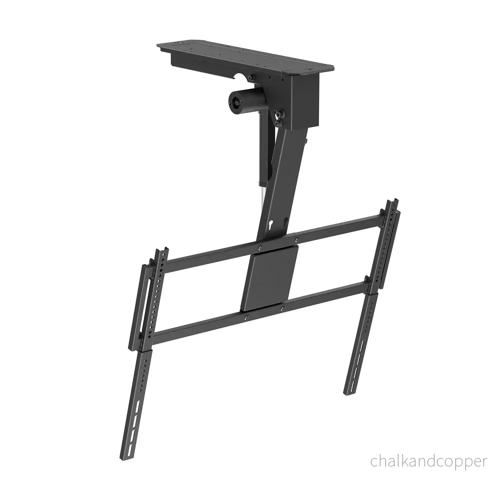 Maclean elektrisk TV-fäste för takmontering, kompatibel med Tuya, max. VESA 800x400, för TV-apparater på 43–86 tum, max. 55 kg, MC-176 T - Bild 2