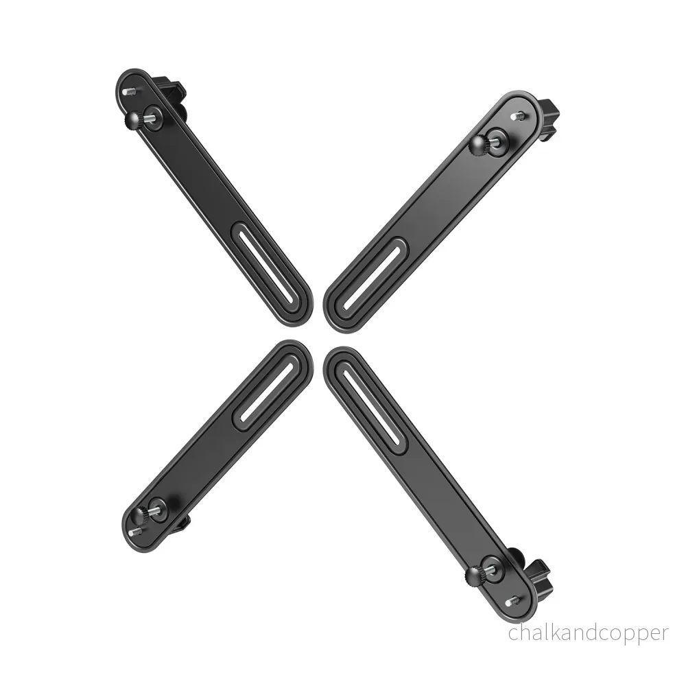 Adapter för skärmar utan hål i VESA-standarden Maclean, svart, 17"-32", max 10 kg, MC-990 - Bild 2