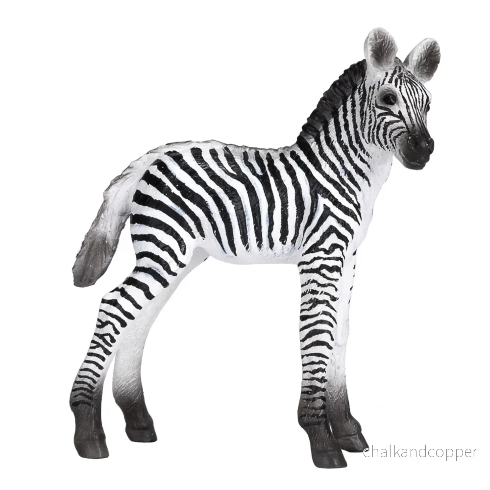 Zebra kycklingfigur, Animal Planet, 6,2 cm x 2,5 cm x 7 cm - Bild 2
