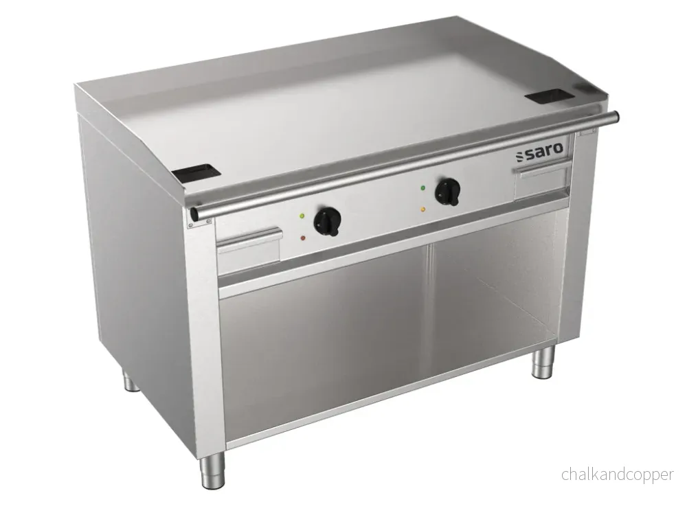 SARO Elektrisk Teppanyakigrill med öppet stativ modell TED2/120 E SARO Elektrisk Teppanyakigrill med öppet stativ modell TED2/120 E