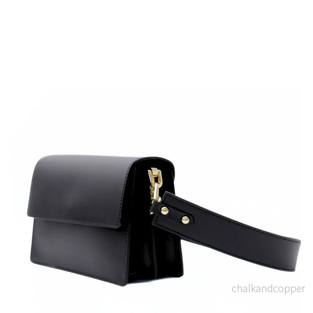 Ardea Leather Bag Black Latalia - Bild 3