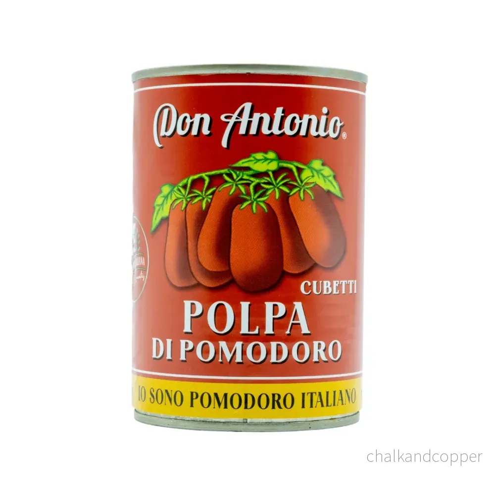 Krossade tomater 400 g – Don Antonio