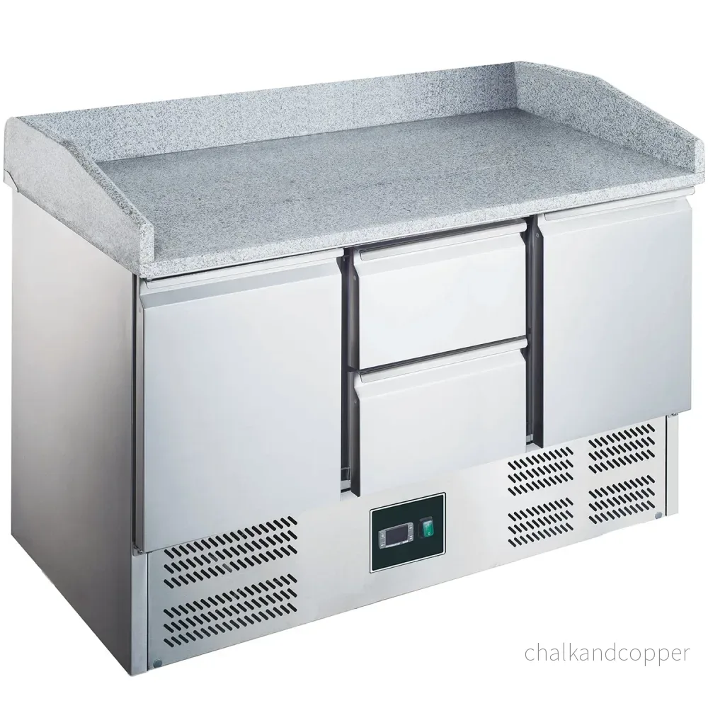 SARO Pizzabord med glasskiva modell ES 903 PZ 2/2