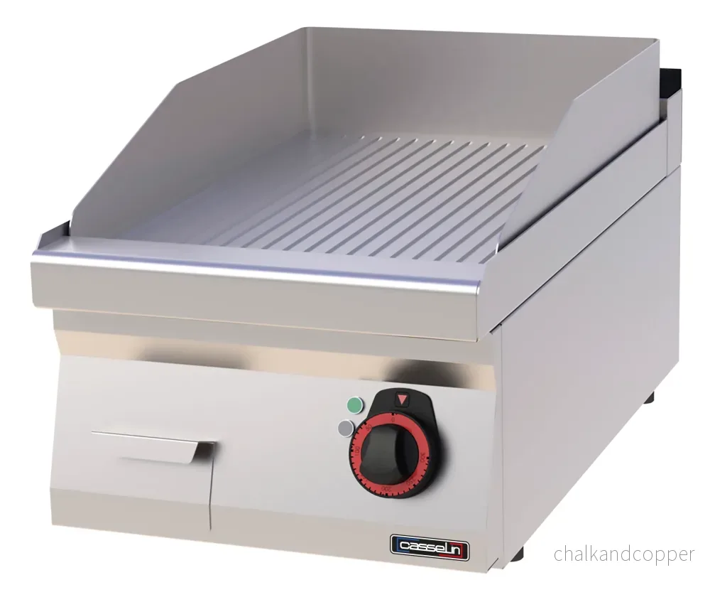Grillplatta Räfflade Gjutjärn 40