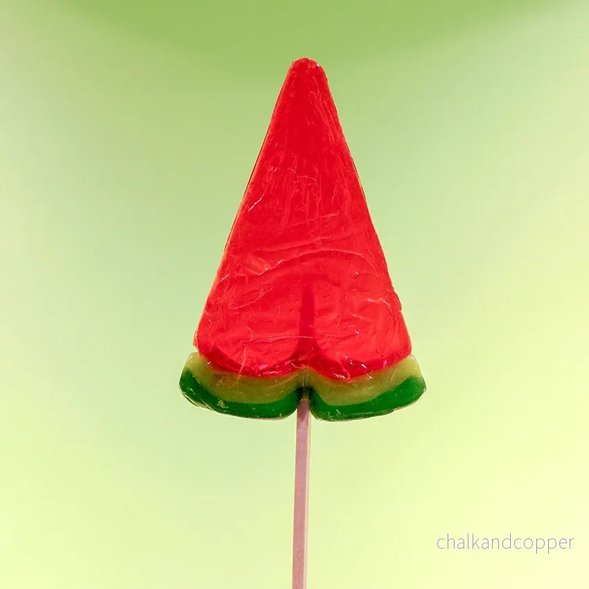 Vattenmelonklubba vindruva 70g – Holländskt marknadsgodis