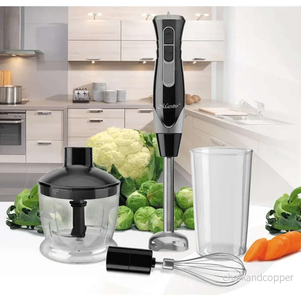 Maestro Stavmixer, 500W, Turbo-funktion, 900ml behållare, MR-566 - Bild 2