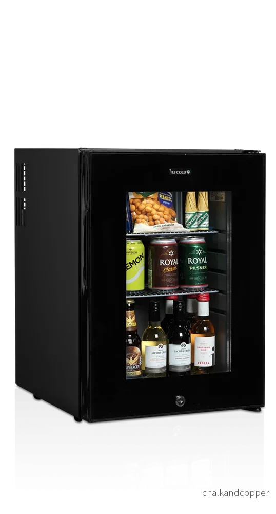 Svart minibar TM33G