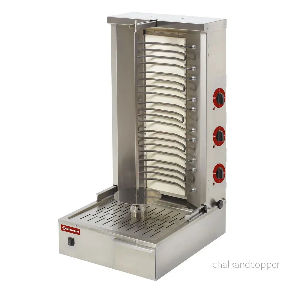 Elektrisk Gyros grill 55 kg Elektrisk Gyros grill 55 kg