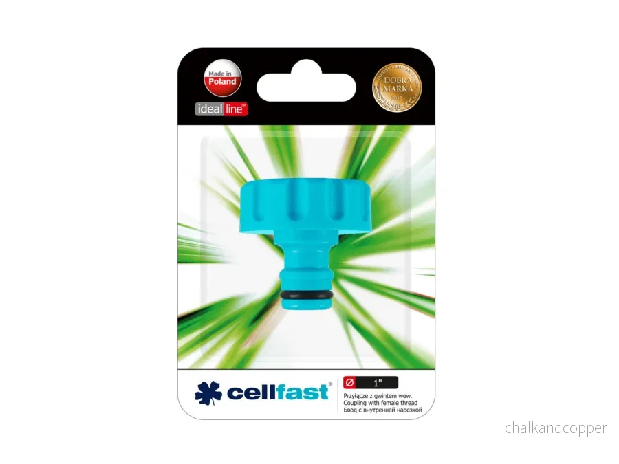 Ventilhus, invändig gänga BASIC 33,3 mm Cellfast 51-220H 1" invändig gänga - Bild 2