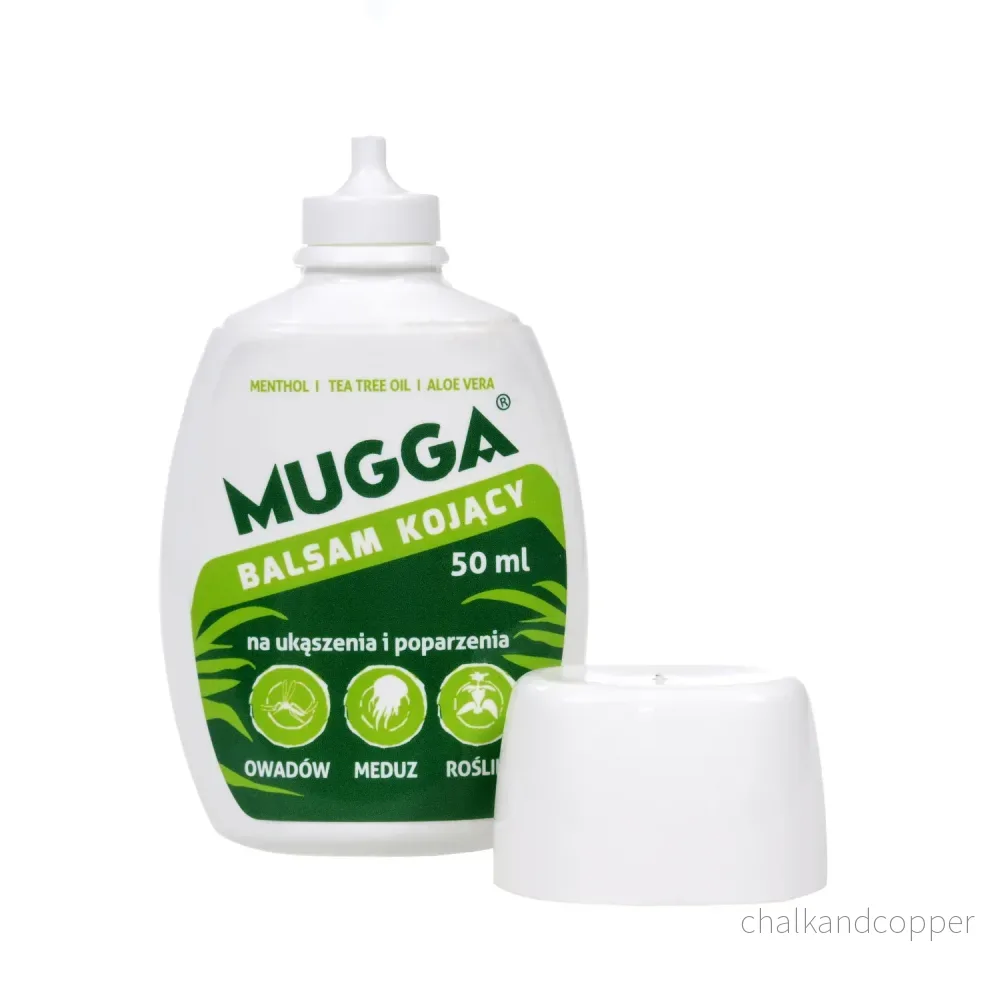 Mugga Strong 50% Deet mot myggor och fästingar + Mugga Balm - Bild 3