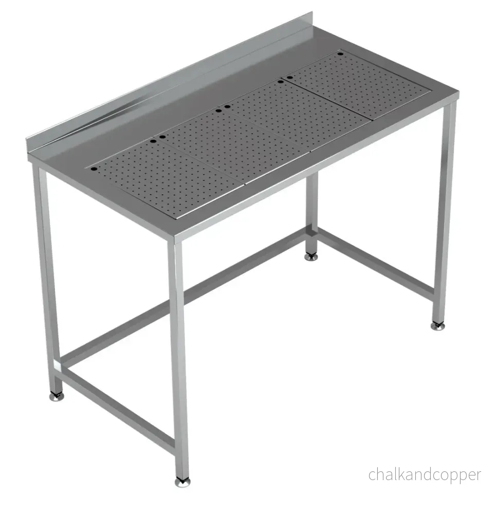 ARBETSBORD MED INTEGRERAD DROPPBRICKA 1200X650