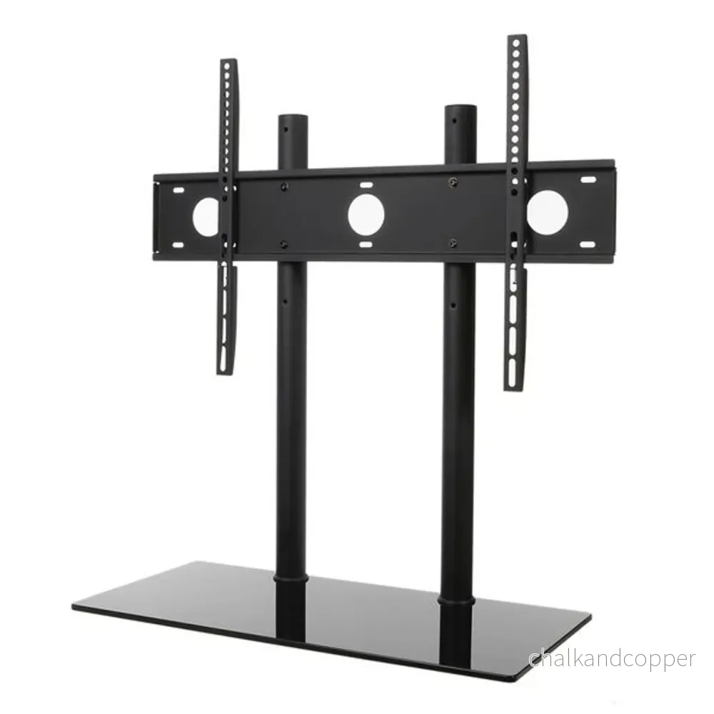 LCD LED OLED QLED Plasma Mini TV-Ställ För 32-65 Tums Bordsställ TV-Ställ Höjdjusterbart VESA 600x400 Upp Till 50 kg - Bild 3
