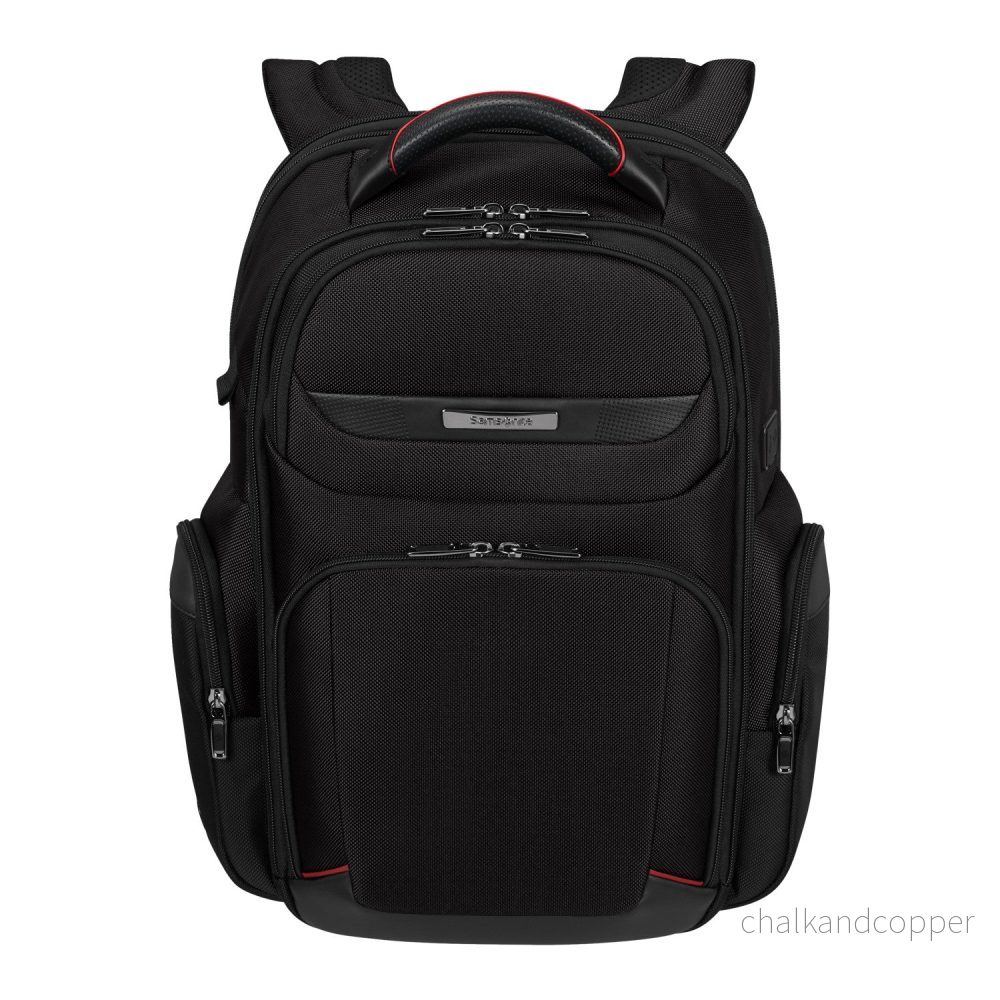Samsonite PRO-DLX 6 svart ryggsäck för 15,6-tums bärbar dator