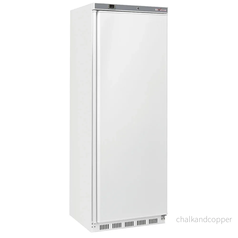 Frys, statisk, 400 liter. vit