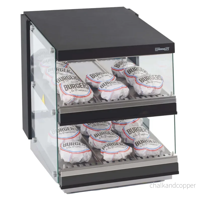 Varm-display – hamburgare – 2 x 55 cm Varm-display – hamburgare – 2 x 55 cm