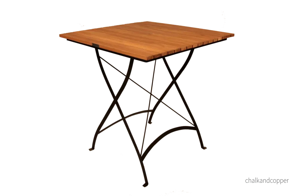 Josefine teak fällbord 60 x 60 cm