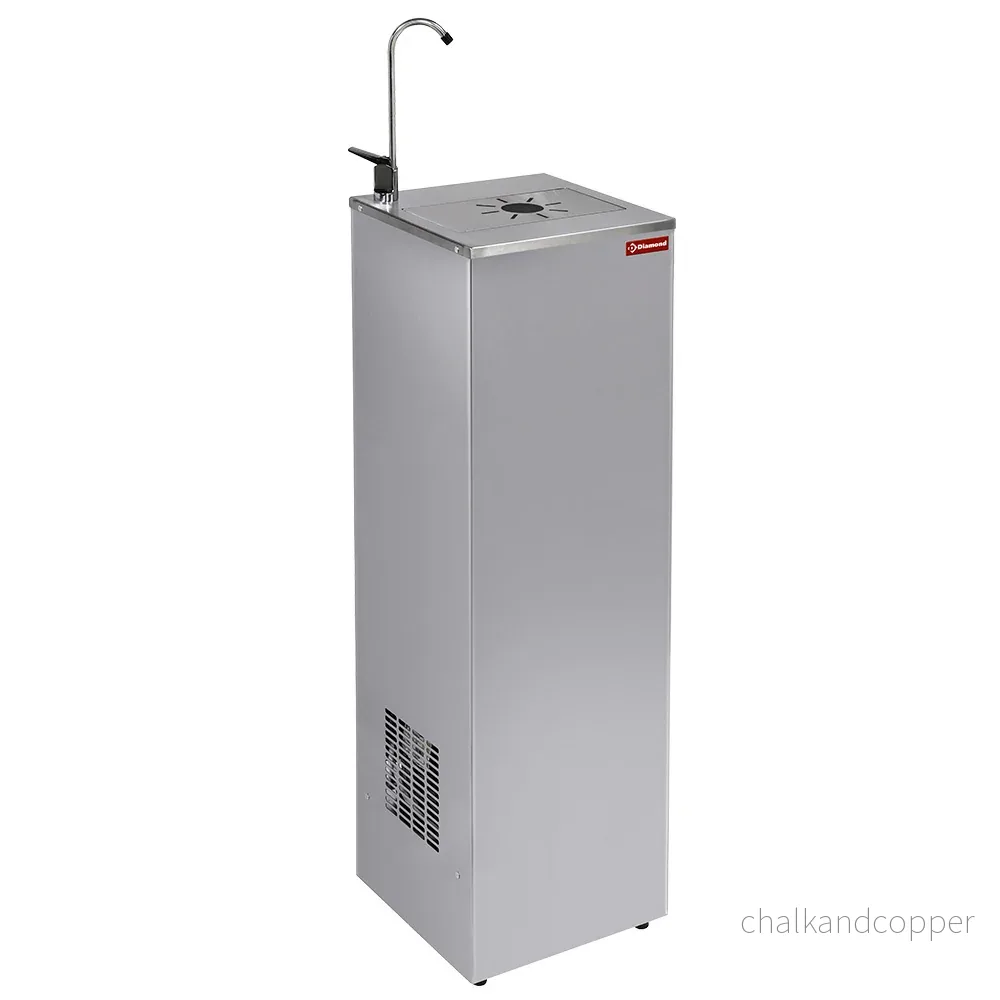 Kylfontän, rostfritt stål, 30 liter/timme