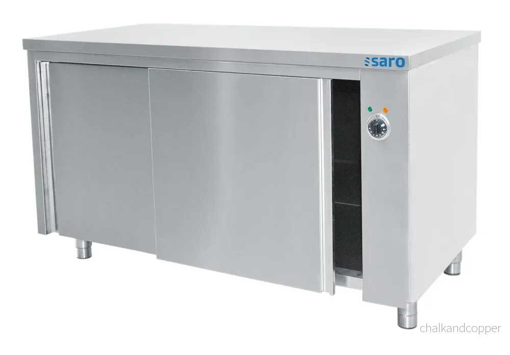 SARO Värmeskåp – 600 mm djup, 1000 mm