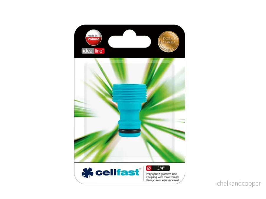 Ideal Line 3/4 "Cellfast hangängad anslutningskoppling - Bild 2