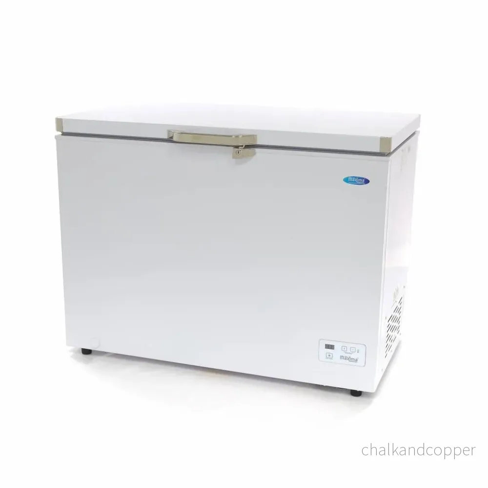 Frysbox - 282L - 2 hjul - inkl. hängande korg