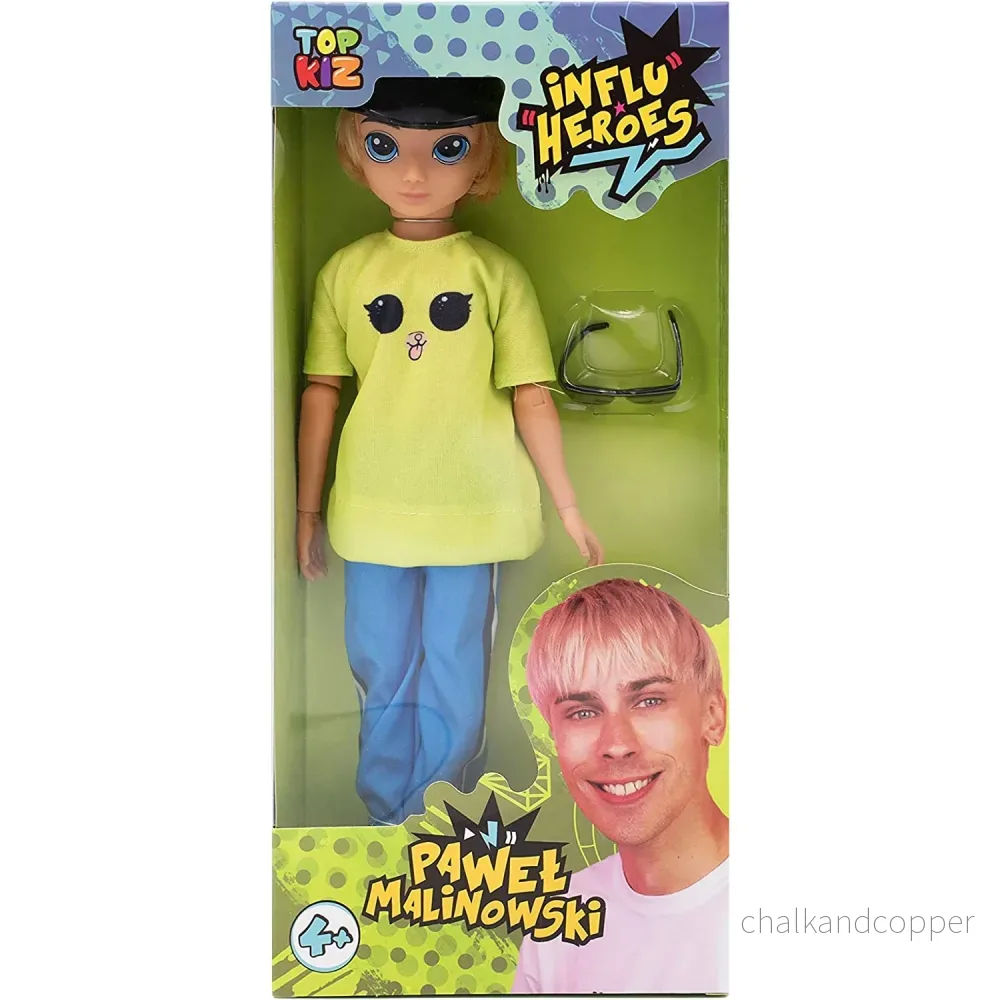 Influ Heroes Pawel Malinowski Docka Med Tillbehör 30 cm - Bild 3