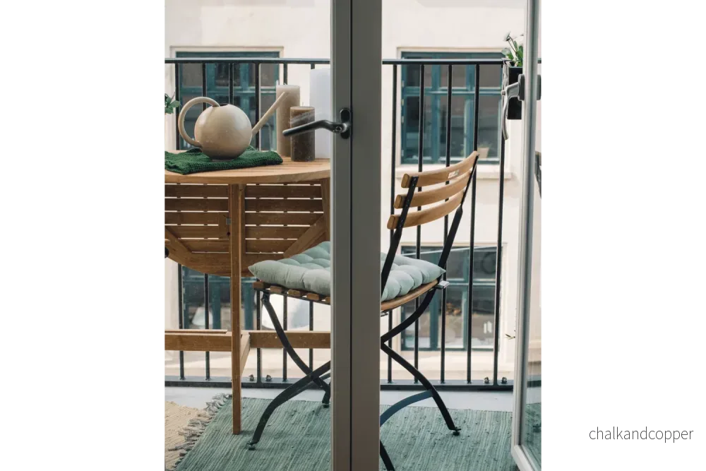 Karla teak klappstol - Bild 2