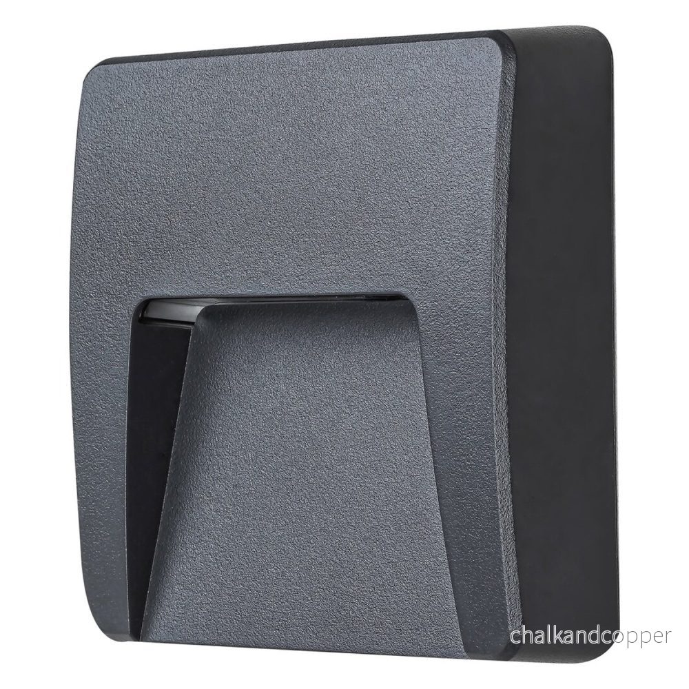Rabalux vägglampa, utomhus, IP65, LED 3W, antracit, Trento - Bild 2