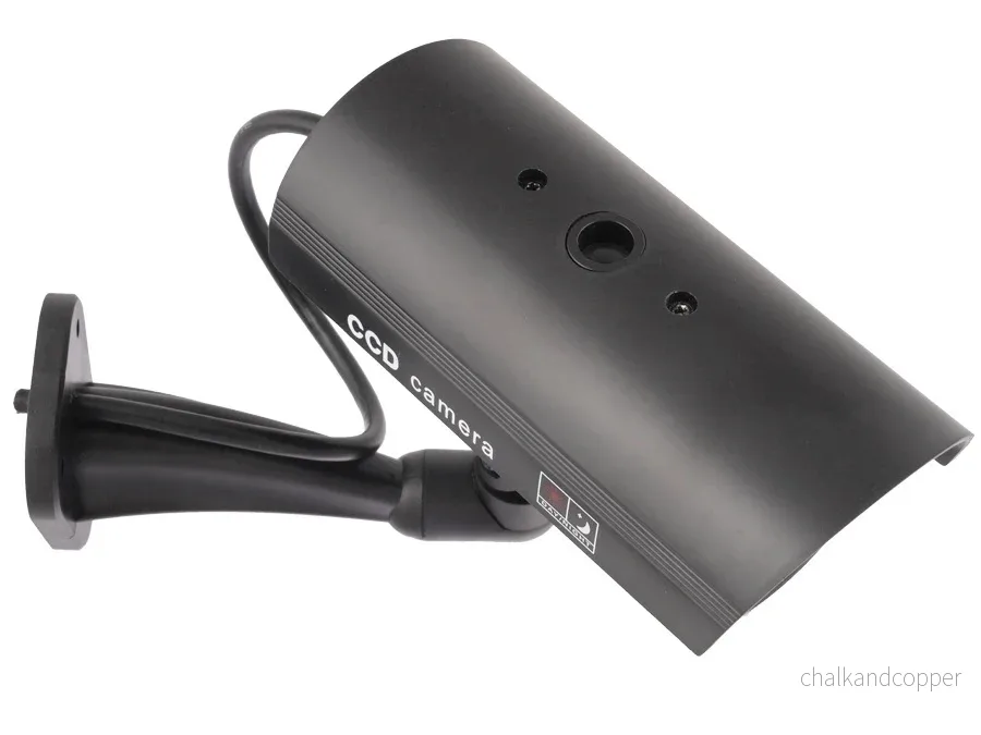 Realistisk dummy-kamera IR9000 B IR med blinkande LED - Bild 3