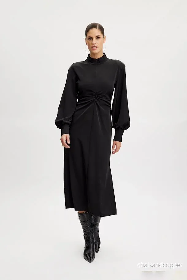 Roamlee Long Dress Black Gestuz