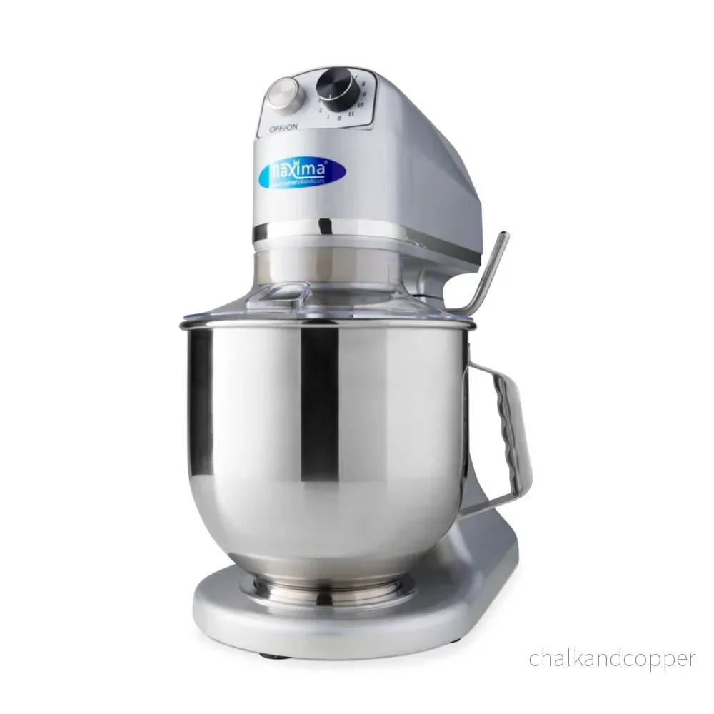 Mixer - 7 liter - Upp till 2 kg deg - Silver