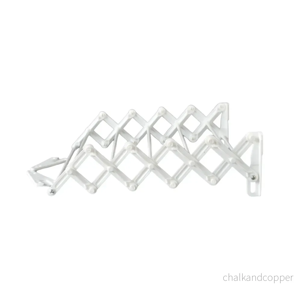 ABJ tvättmaskin, vägghängd, hopfällbar, vit, 100 cm - Bild 2