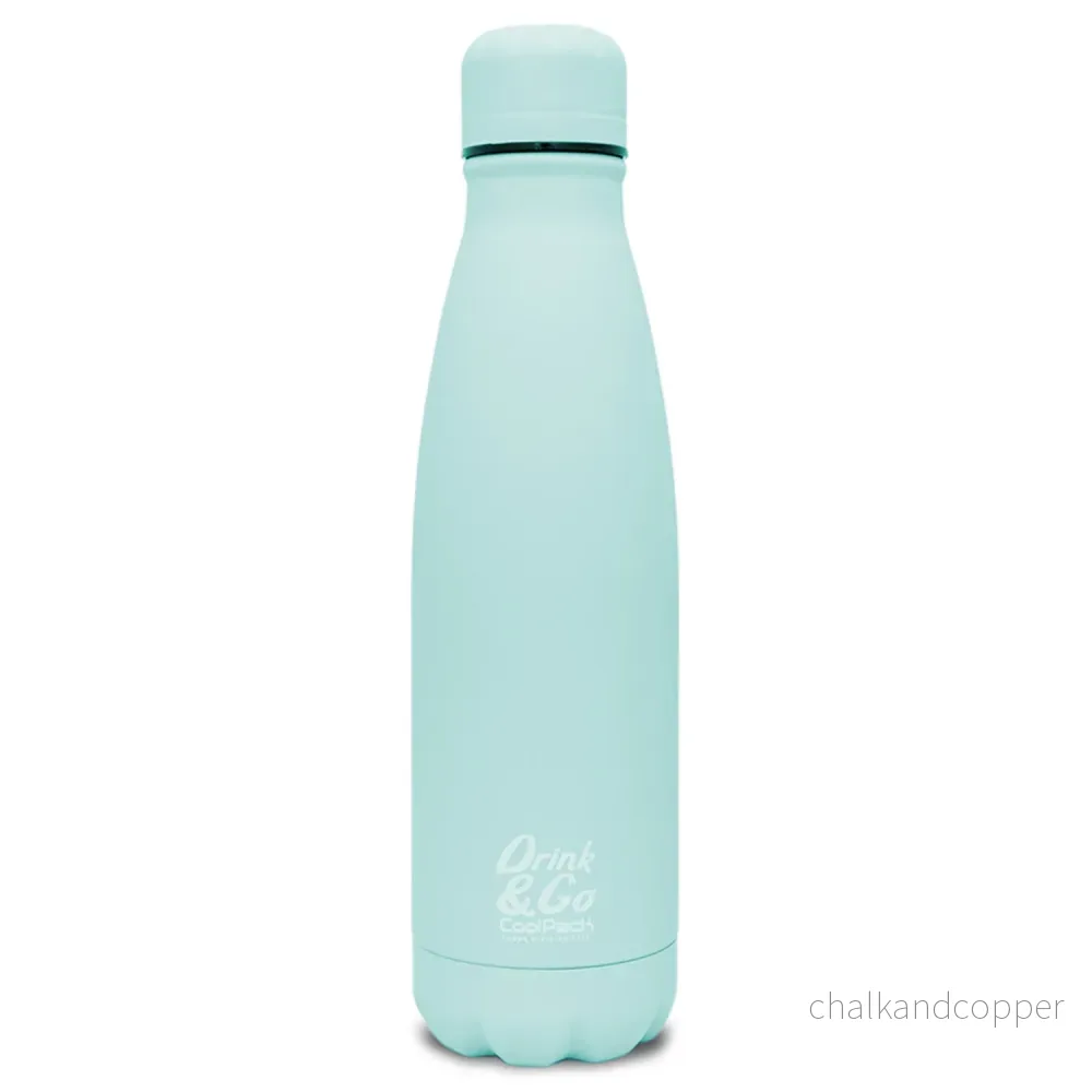 Coolpack termoflaska, 0,5L, rostfritt stål, mint, Drink & Go Z04645