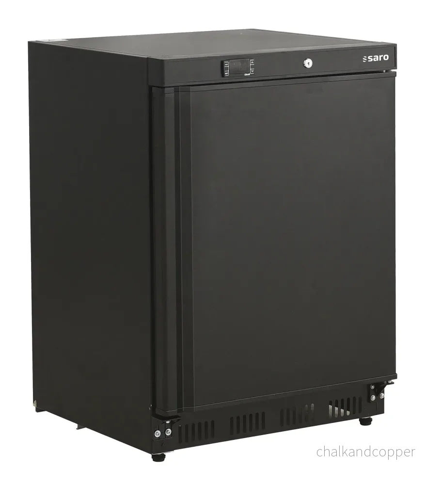 SARO Ventilerat kylskåp – svart modell HK 200 B V2 – 200 liter