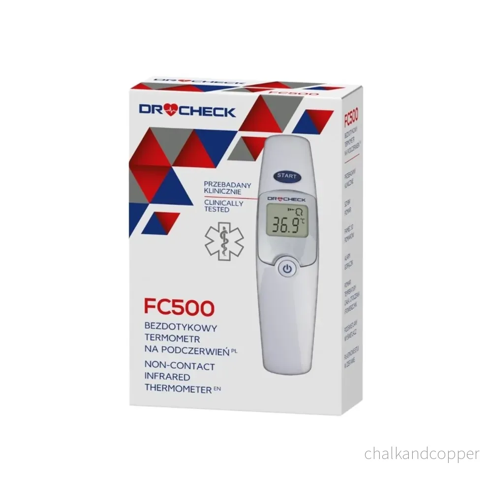 Dr Check FC500 Elektrisk Llinisk Termometer Infraröd Termometer Panntermometer Beröringsfri Digital Yttermometer Från 0°C Till 100.0°C LCD-Skärm - Bild 3