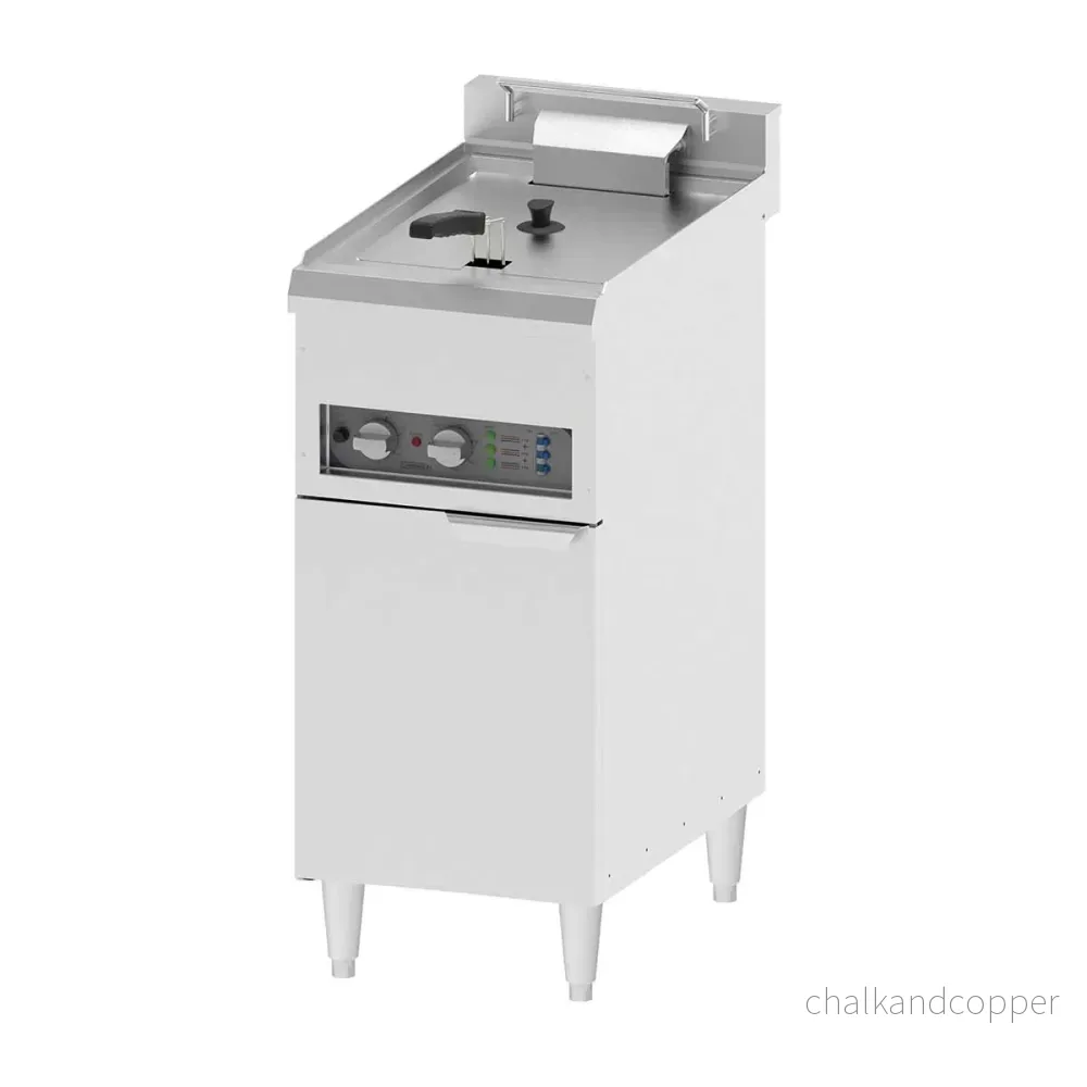Fritös Pro – 16 liter – 12 kW – Med underskåp Fritös Pro – 16 liter – 12 kW – Med underskåp