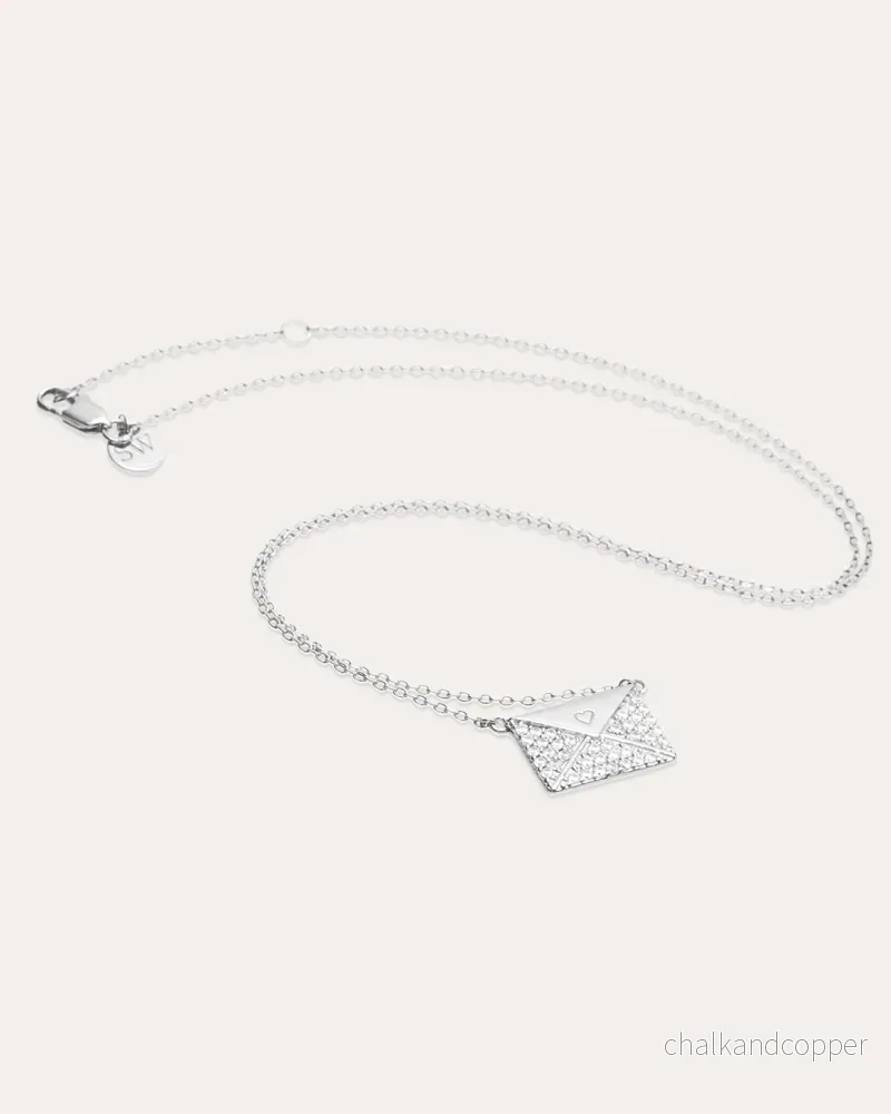 Glam: Love Letter - Silverhalsband - Bild 2
