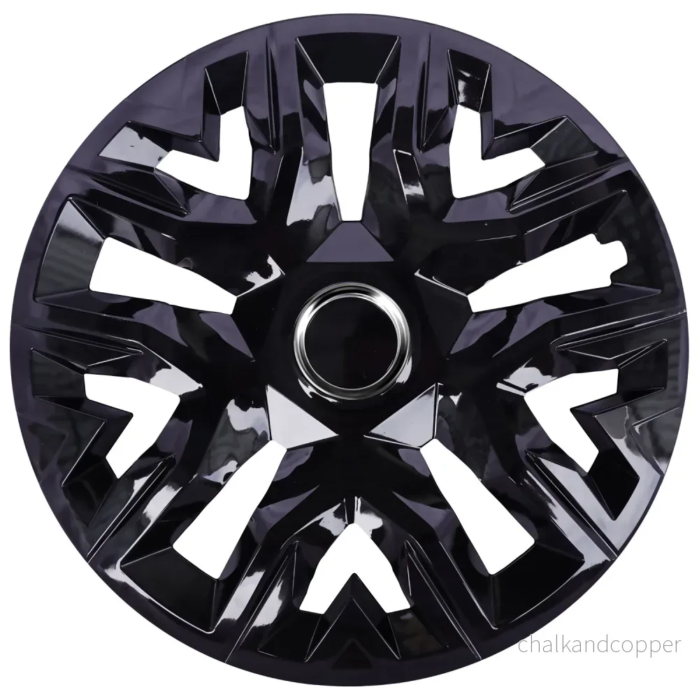 Universal navkapslar 16'' NRM Perfecto svartlackerade 4 st