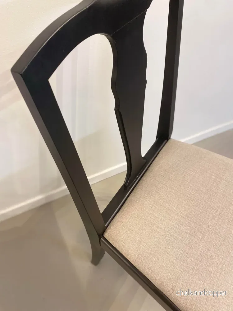 Eleganta svarta stolar (4st) - Bild 2