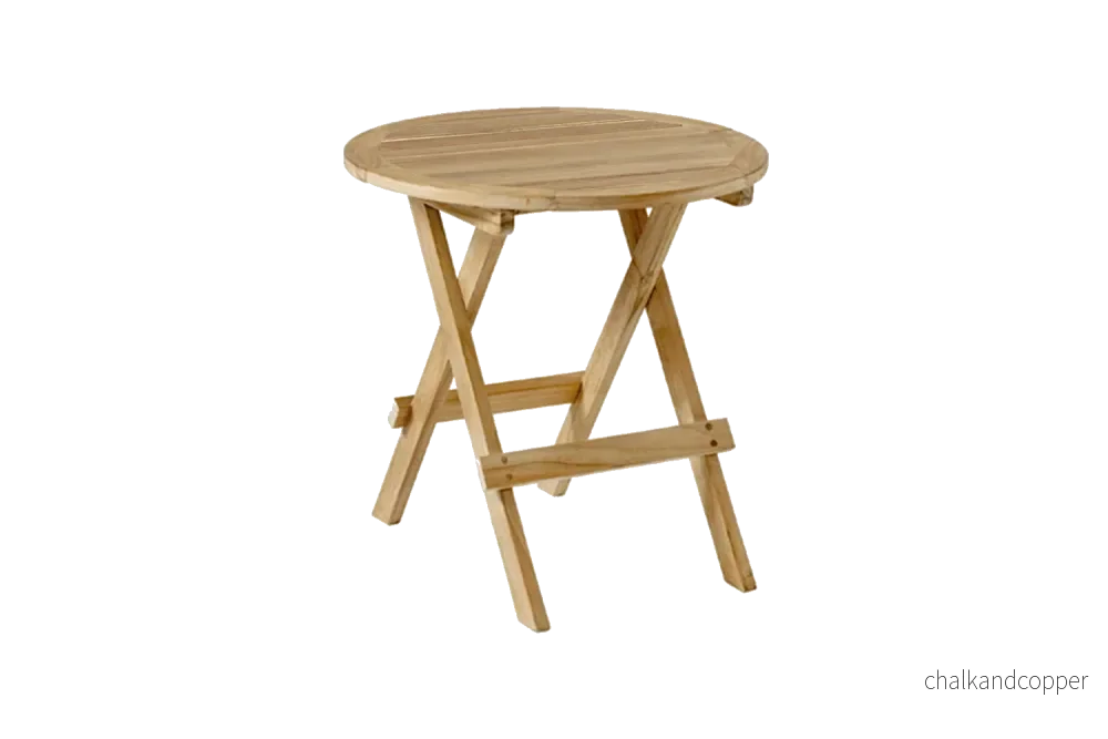 Moni teak sidobord Ø50 cm Moni teak sidobord Ø50 cm