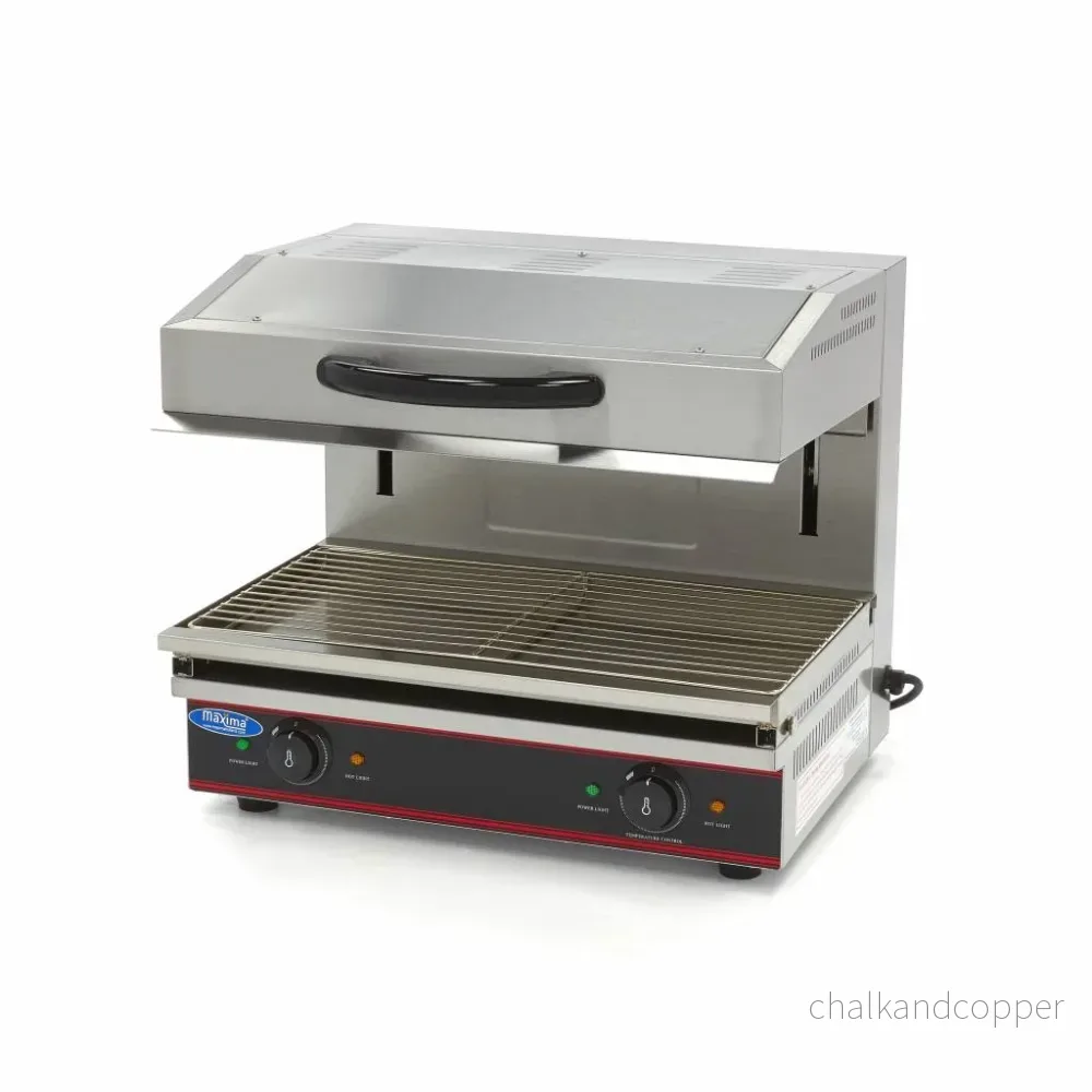 Salamandergrill - 59 x 32 cm - 3600 W - med lyft