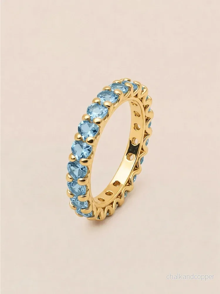 Julien Ring Blue Shade Ylva Li