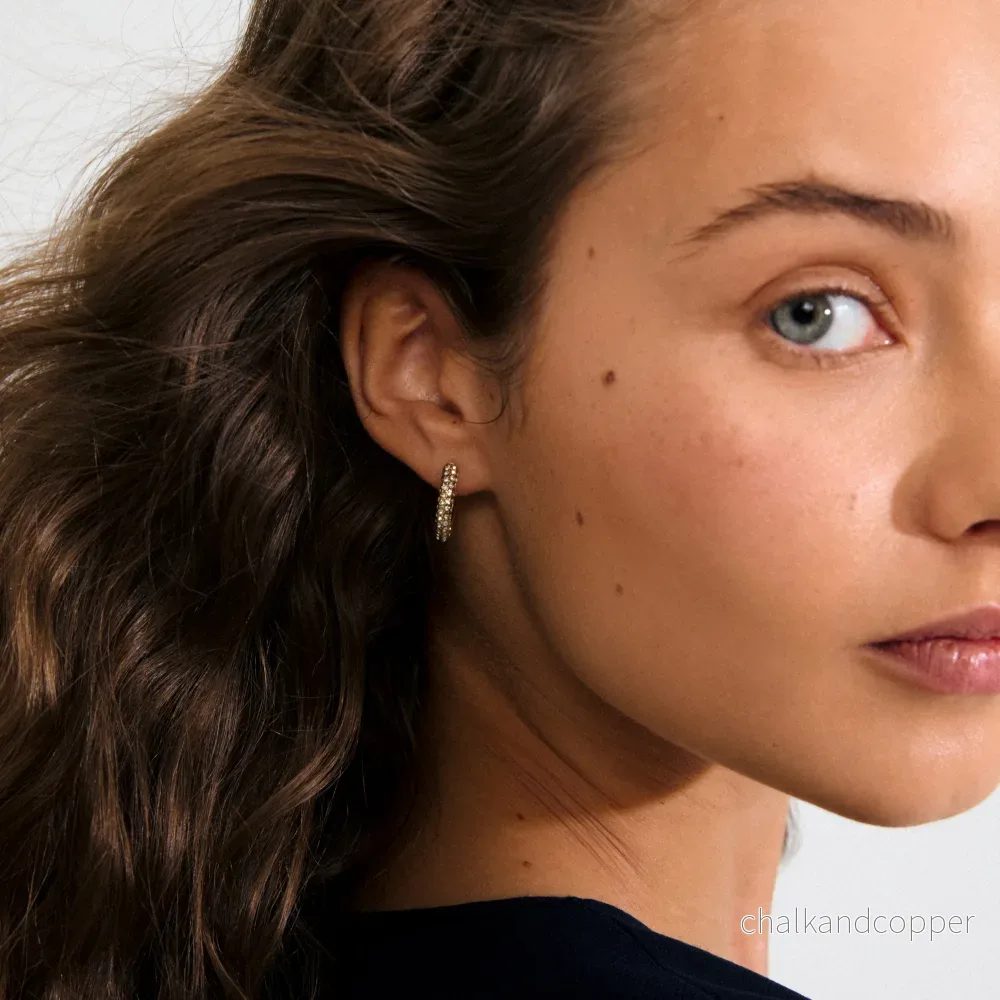 Tatum Medium Hoops Gold Pilgrim - Bild 3
