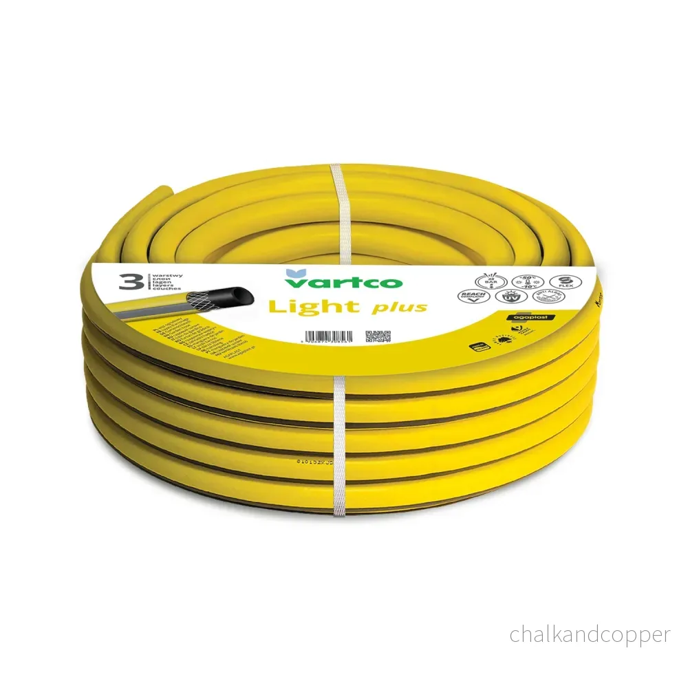 Vartco trädgårdsslang, 4-lagers, flexibel, diameter 1", längd 20 m, Light Plus