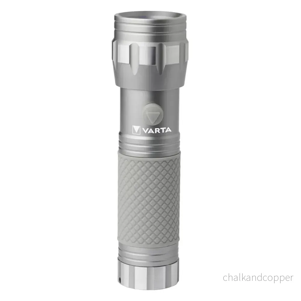 UV-LED-ficklampa 15638 i aluminium, UV-våglängd 395–400 nm, Multi LED-teknik + Varta-batterier ingår - Bild 2