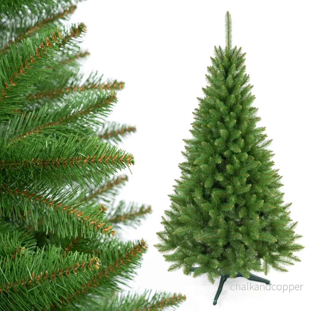 Granjulgran på stativ, Premium 180 cm, tät och naturtrogen, Damich - Bild 2