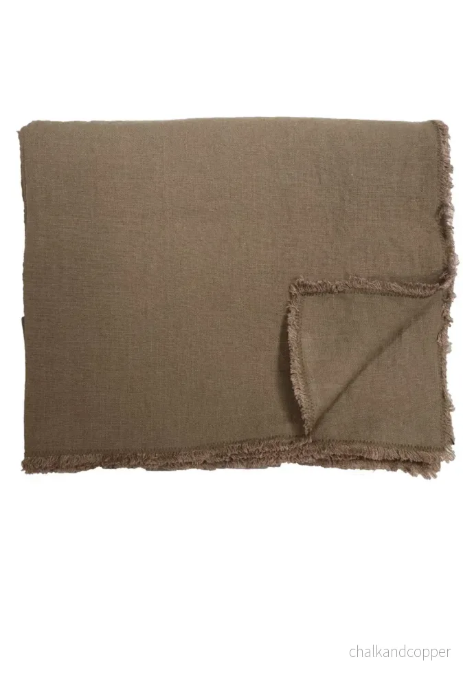 Duk 100% linne mullvad 140x250cm Duk 100% linne mullvad 140x250cm
