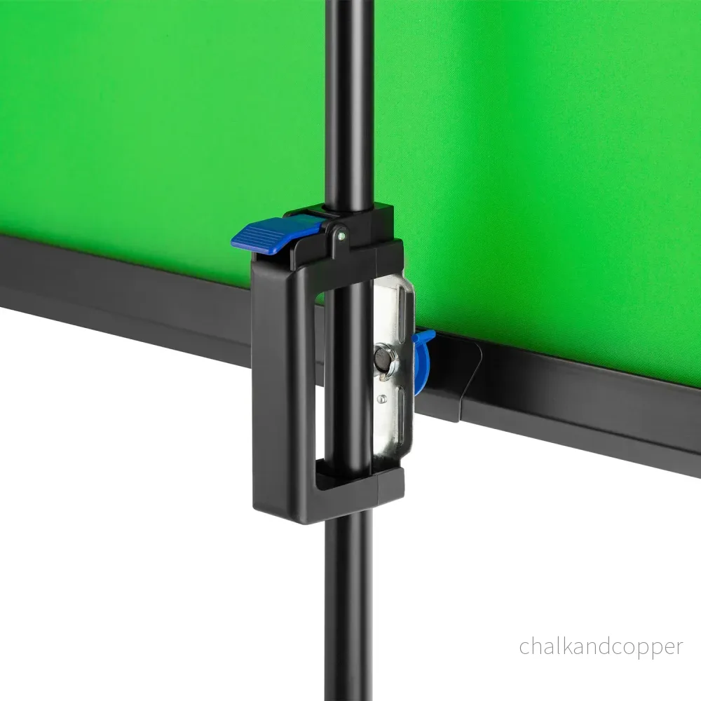 Maclean green screen på stativ, 92", 150x180cm, höjdjusterbar, MC-931 - Bild 3