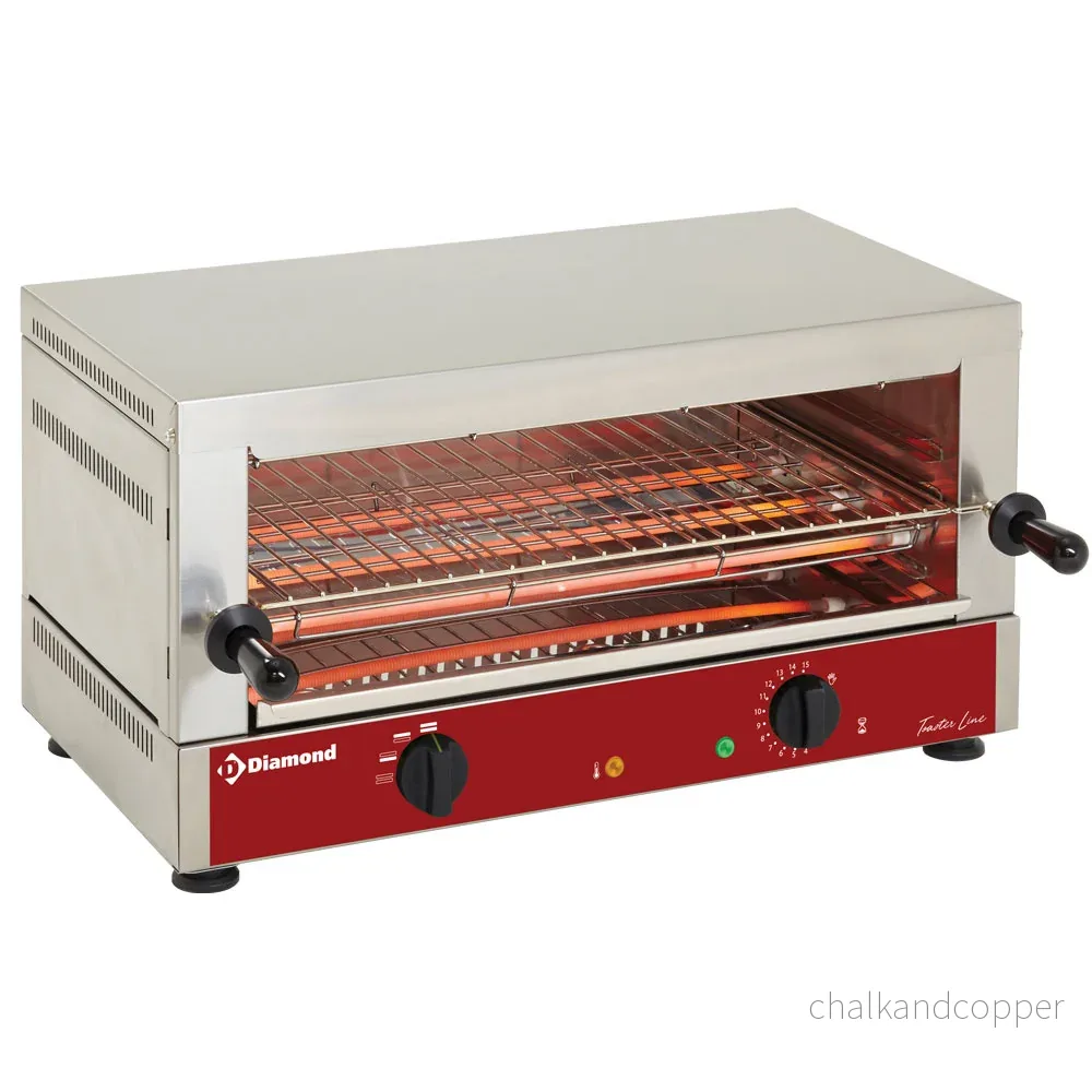 Elektrisk brödrost-salamander GN 1/1, 1 våning (520×320), ”Quartz” Elektrisk brödrost-salamander GN 1/1, 1 våning (520×320), ”Quartz”