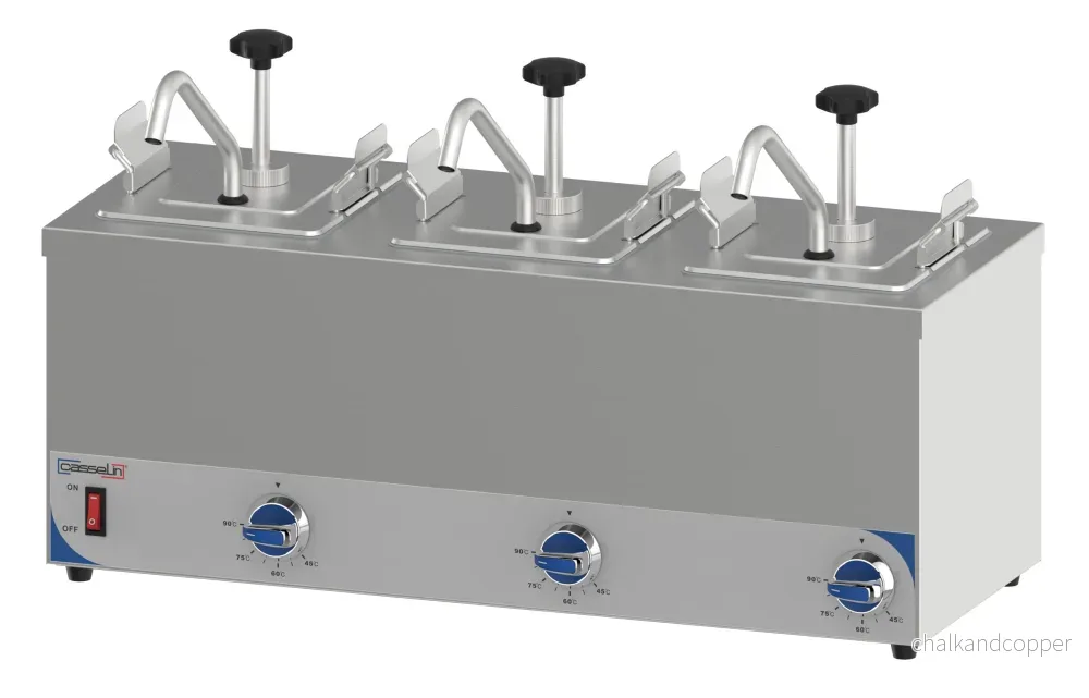 Trippel uppvärmd pumpautomat